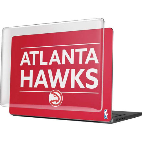 NBA Atlanta Hawks Standard - Red MacBook Pro 14in (2021-24) Case plus Skin