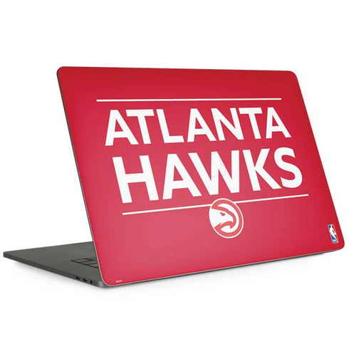 NBA Atlanta Hawks Standard - Red MacBook Skins