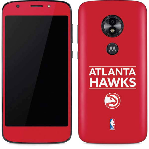 NBA Atlanta Hawks Standard - Red Moto E5 Play Skin