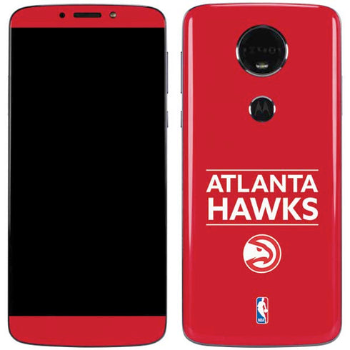 NBA Atlanta Hawks Standard - Red Moto E5 Plus Skin