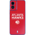NBA Atlanta Hawks Standard - Red Moto G Play 4G (2024) Skin