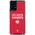 NBA Atlanta Hawks Standard - Red Moto G Power 5G (2024) Clear Case