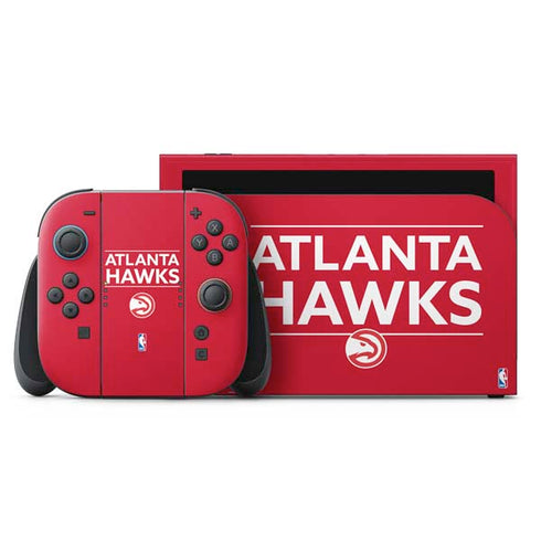 NBA Atlanta Hawks Standard - Red Nintendo Skins
