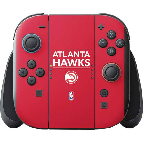 NBA Atlanta Hawks Standard - Red Nintendo Switch 2 (2025) with Joy-Con Skin