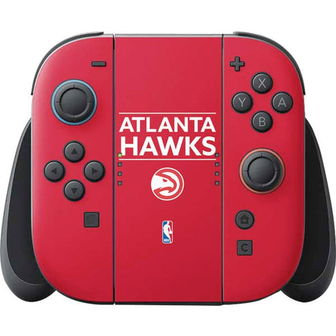 NBA Atlanta Hawks Standard - Red Nintendo Switch 2 (2025) Joy-Con Controller Skin
