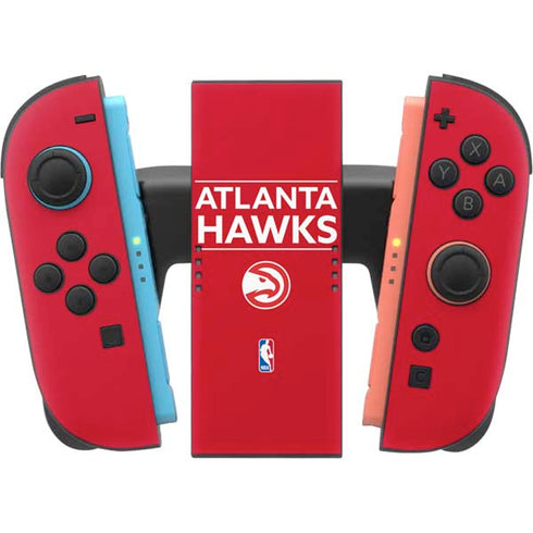 NBA Atlanta Hawks Standard - Red Nintendo Switch 2 (2025) Joy-Con Controller Skin