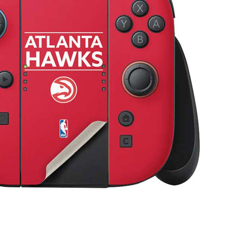 NBA Atlanta Hawks Standard - Red Nintendo Switch 2 (2025) Joy-Con Controller Skin