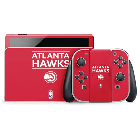 NBA Atlanta Hawks Standard - Red Nintendo Skins