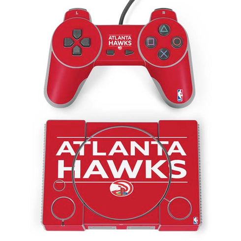 NBA Atlanta Hawks Standard - Red PlayStation Classic Bundle Skin