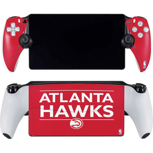 NBA Atlanta Hawks Standard - Red PlayStation Portal Remote Player Skin