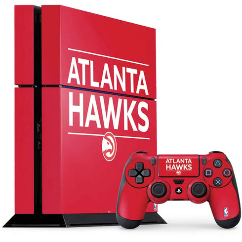 NBA Atlanta Hawks Standard - Red PlayStation PS4 Skins