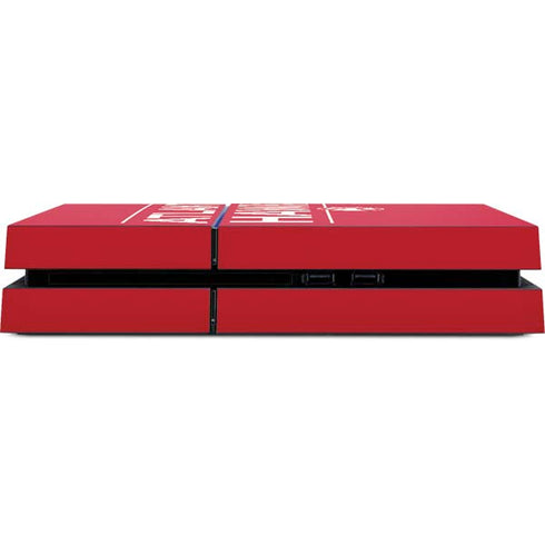 NBA Atlanta Hawks Standard - Red PS4 Console Skin
