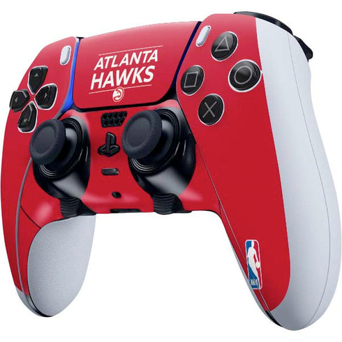 NBA Atlanta Hawks Standard - Red PS5 DualSense Edge Pro Controller Skin
