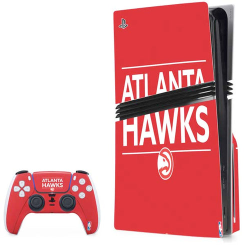 NBA Atlanta Hawks Standard - Red PlayStation PS5 Skins