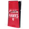 NBA Atlanta Hawks Standard - Red PS5 Slim Digital Edition Console Skin