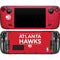 NBA Atlanta Hawks Standard - Red Steam Deck Handheld Gaming Computer OLED Skin