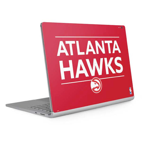 NBA Atlanta Hawks Standard - Red Surface Book 2 15in Skin