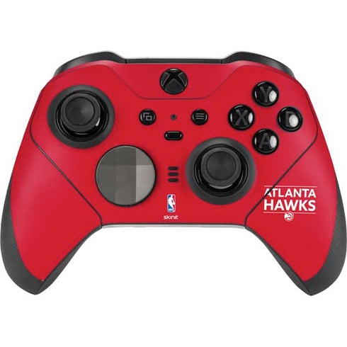NBA Atlanta Hawks Standard - Red Xbox Elite Wireless Controller Series 2 Skin