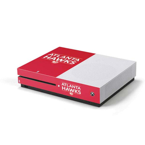 NBA Atlanta Hawks Standard - Red Xbox One S Console Skin