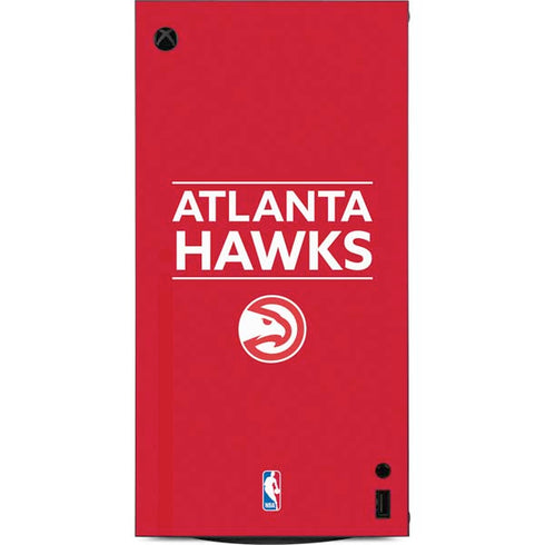 NBA Atlanta Hawks Standard - Red XBox Series X Digital Edition Console Skin