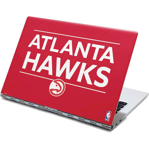 NBA Atlanta Hawks Standard - Red Yoga 910 2-in-1 14in Touch-Screen Skin