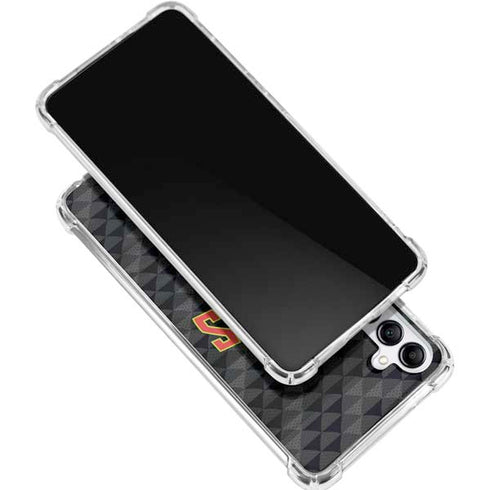NBA Atlanta Hawks Team Jersey Galaxy A16 5G Clear Case