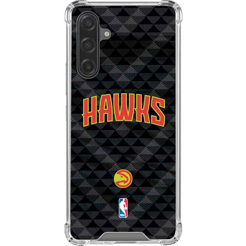 NBA Atlanta Hawks Team Jersey Galaxy A17 Clear Case