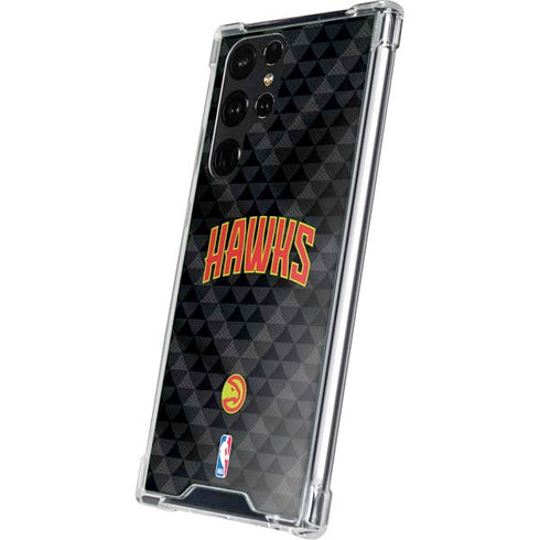 NBA Atlanta Hawks Team Jersey Galaxy S23 Ultra Clear Case