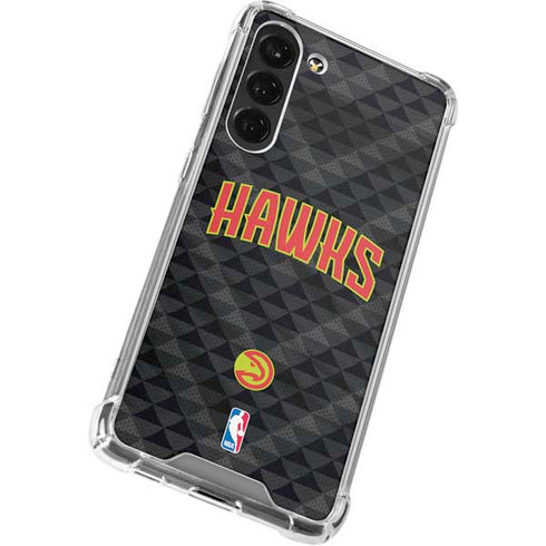 NBA Atlanta Hawks Team Jersey Galaxy S24 FE Clear Case