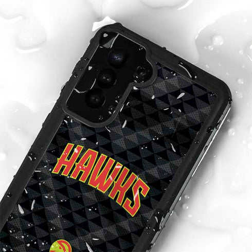NBA Atlanta Hawks Team Jersey Galaxy S24 Plus Waterproof Case