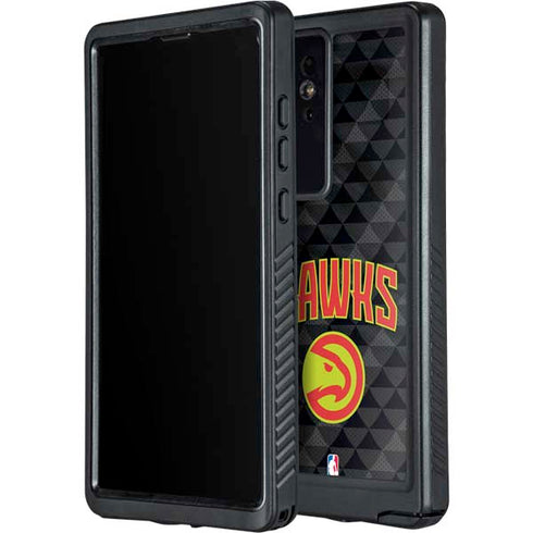 NBA Atlanta Hawks Team Jersey Galaxy S24 Ultra Waterproof Case