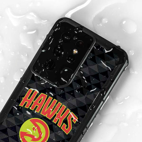 NBA Atlanta Hawks Team Jersey Galaxy S24 Ultra Waterproof Case