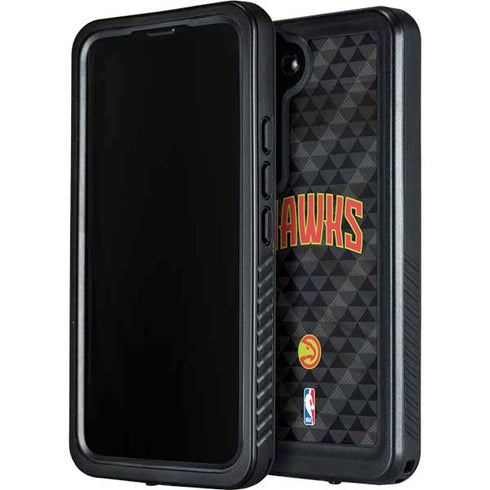 NBA Atlanta Hawks Team Jersey Galaxy S24 Waterproof Case