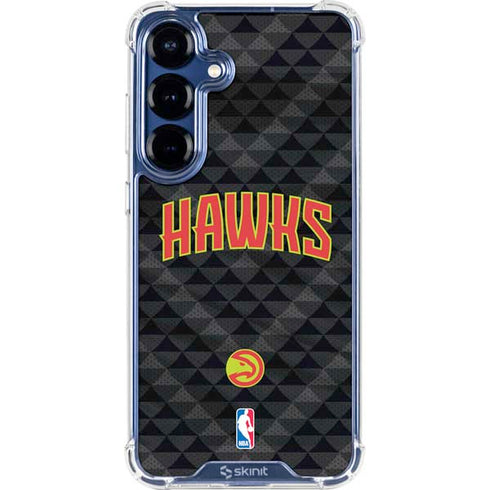 NBA Atlanta Hawks Team Jersey Galaxy S25 Clear Case