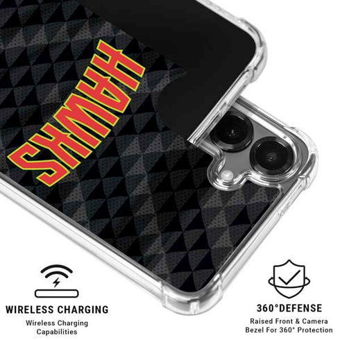 NBA Atlanta Hawks Team Jersey Galaxy S26 Plus Clear Case