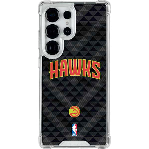 NBA Atlanta Hawks Team Jersey Galaxy S26 Ultra Clear Case