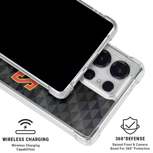NBA Atlanta Hawks Team Jersey Galaxy S26 Ultra Clear Case