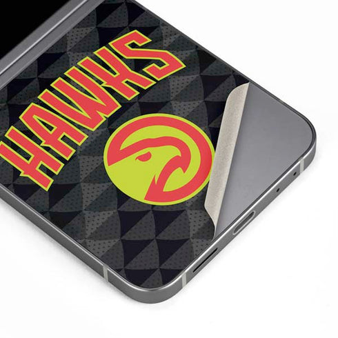 NBA Atlanta Hawks Team Jersey Galaxy Z Flip6 Skin