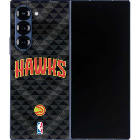 NBA Atlanta Hawks Team Jersey Galaxy Z Fold6 Skin