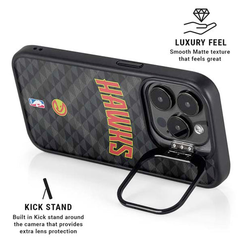 NBA Atlanta Hawks Team Jersey iPhone 13 Pro Kickstand Case