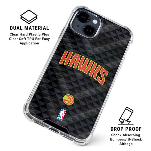 NBA Atlanta Hawks Team Jersey iPhone 15 Clear Case