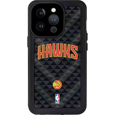NBA Atlanta Hawks Team Jersey iPhone 15 Pro Waterproof Case