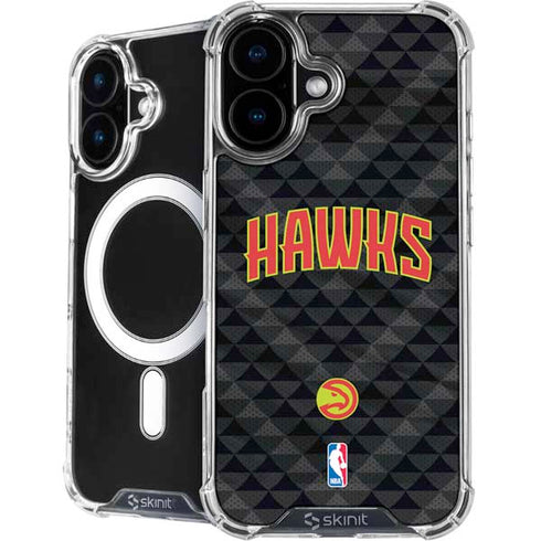 NBA Atlanta Hawks Team Jersey iPhone 16 MagSafe Case