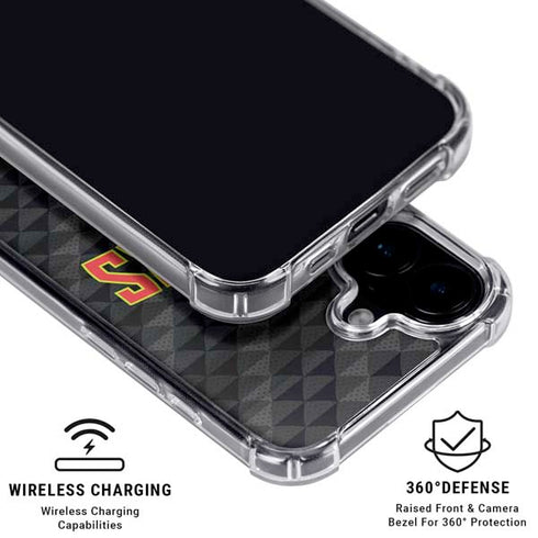 NBA Atlanta Hawks Team Jersey iPhone 16 MagSafe Case