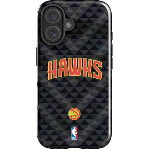 NBA Atlanta Hawks Team Jersey iPhone 16 Plus Impact Case