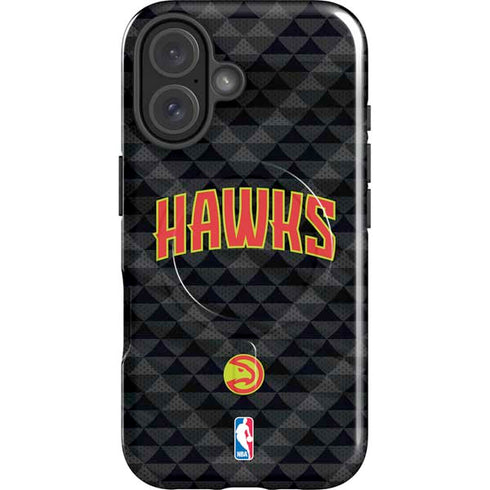NBA Atlanta Hawks Team Jersey iPhone 16 Plus Magsafe Impact Case