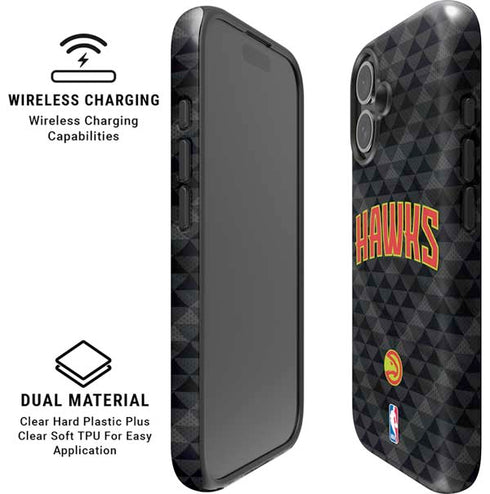 NBA Atlanta Hawks Team Jersey iPhone 16 Plus Magsafe Impact Case