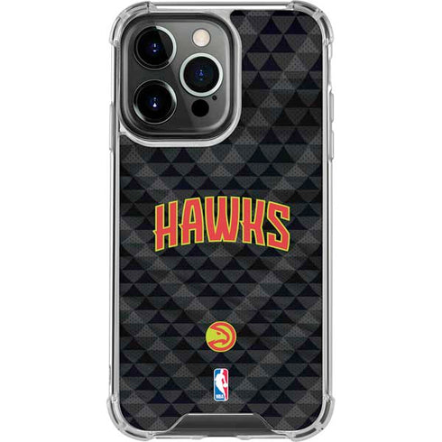 NBA Atlanta Hawks Team Jersey iPhone 16 Pro Clear Case