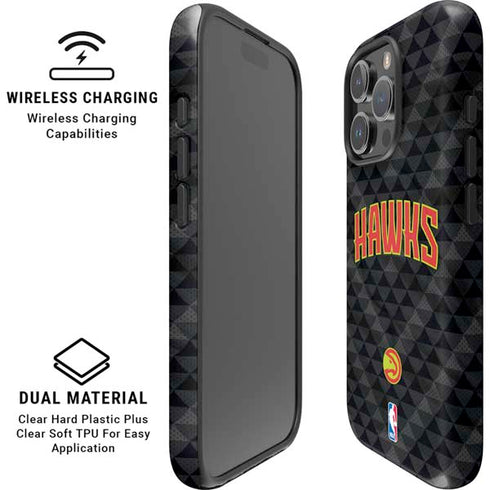 NBA Atlanta Hawks Team Jersey iPhone 16 Pro Magsafe Impact Case