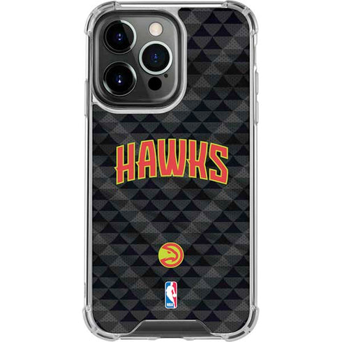 NBA Atlanta Hawks Team Jersey iPhone 16 Pro Max Clear Case